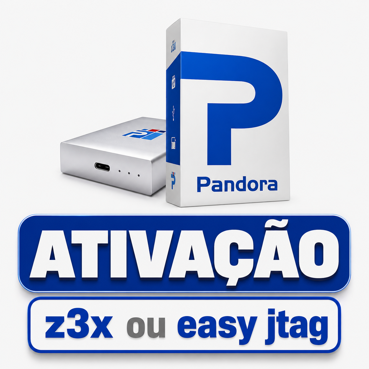 PANDORA TOOL DIGITAL - ATIVAÇÃO 1 ANO PARA Z3X OU EASY JTAG