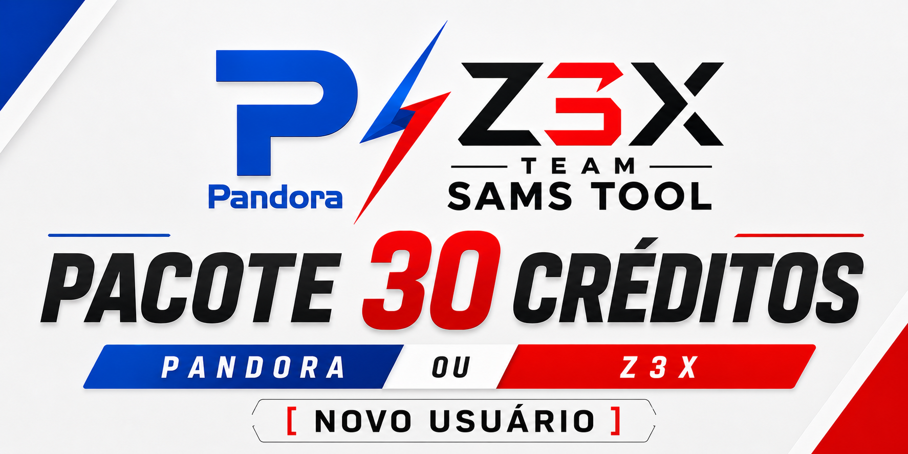 PANDORA ou Z3X SAMS TOOL - 30  CRÉDITOS [ NOVO USUÁRIO ]