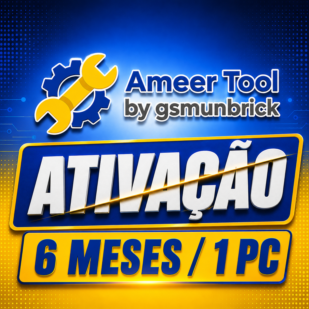 AMMER TOOL HARDWARE TOOL - ATIVAÇÃO 6 MESES / 1 PC