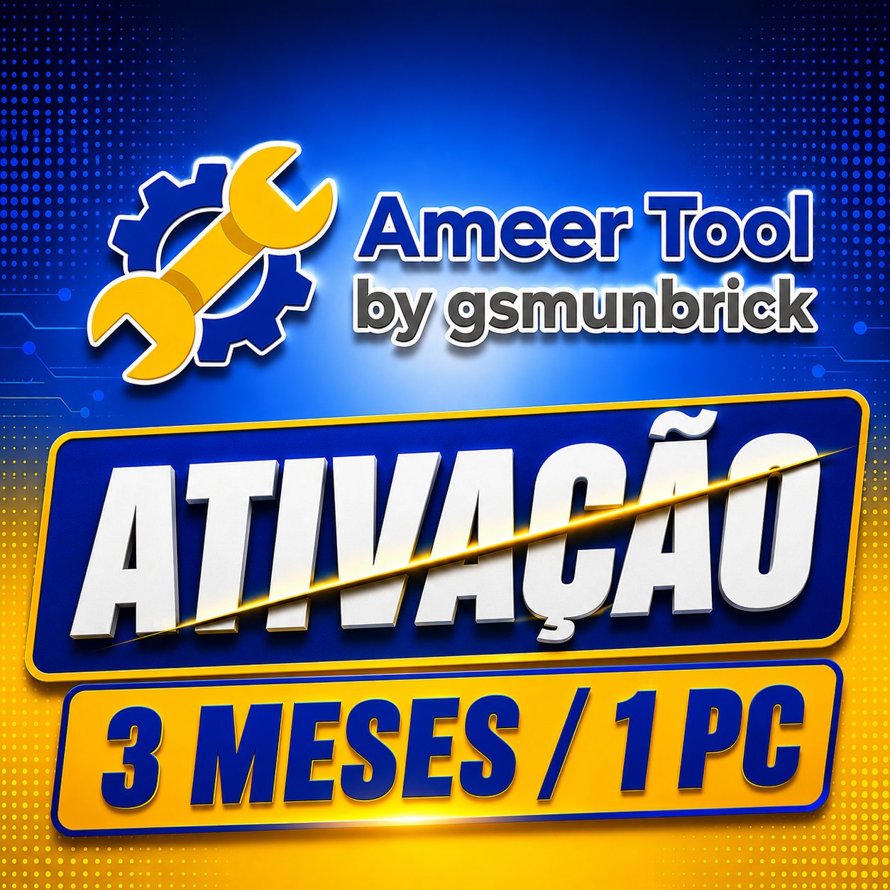 AMEER TOOL HARDWARE TOOL - ATIVAÇÃO 3 MESES  / 1PC