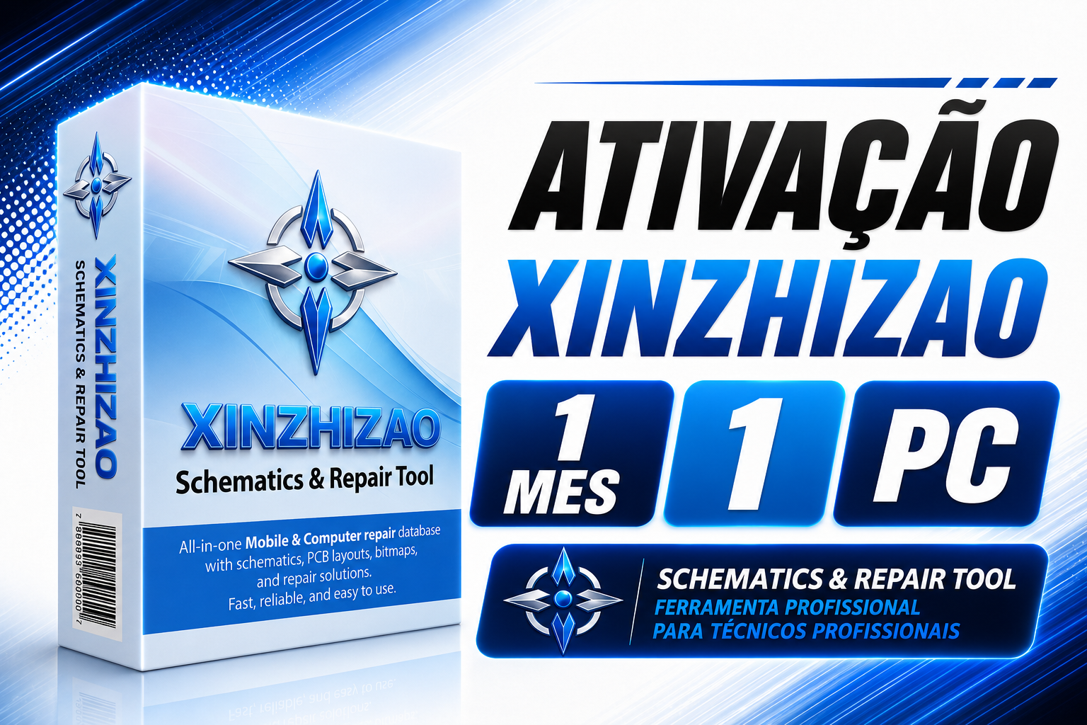 XINZHIZAO [ATIVAÇÃO 1 MES / 1 PC]
