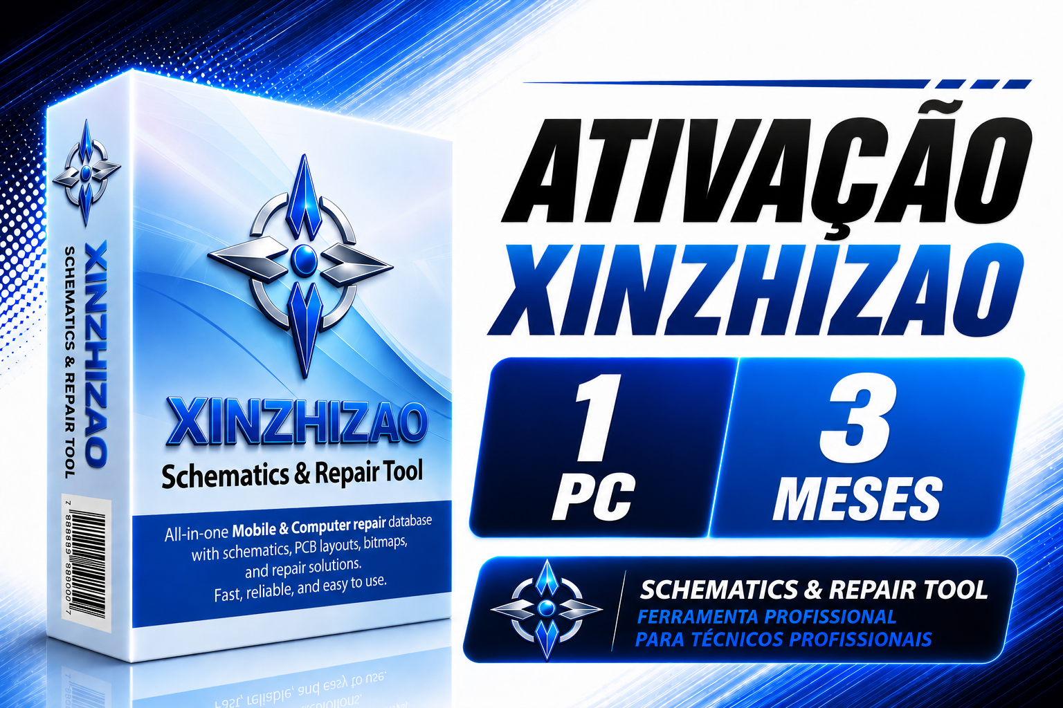 XINZHIZAO [ATIVAÇÃO 3 MESES / 1 PC]