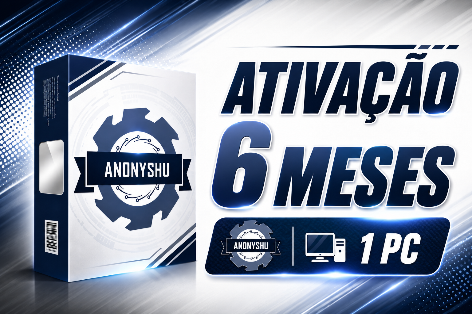 ANONYSHU ATIVAÇÃO [ 6 MESES / 1 PC ]