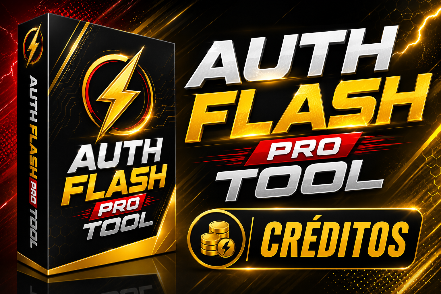 Auth Flash Tool - Créditos [ Usuário Novo ]