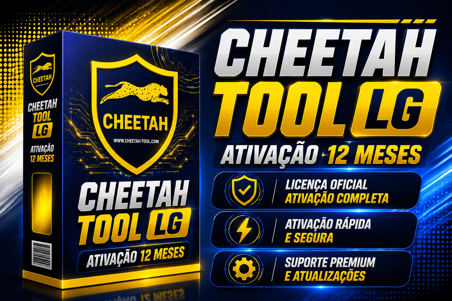 CHEETAH TOOL LG [ATIVAÇÃO 12 MESES ]