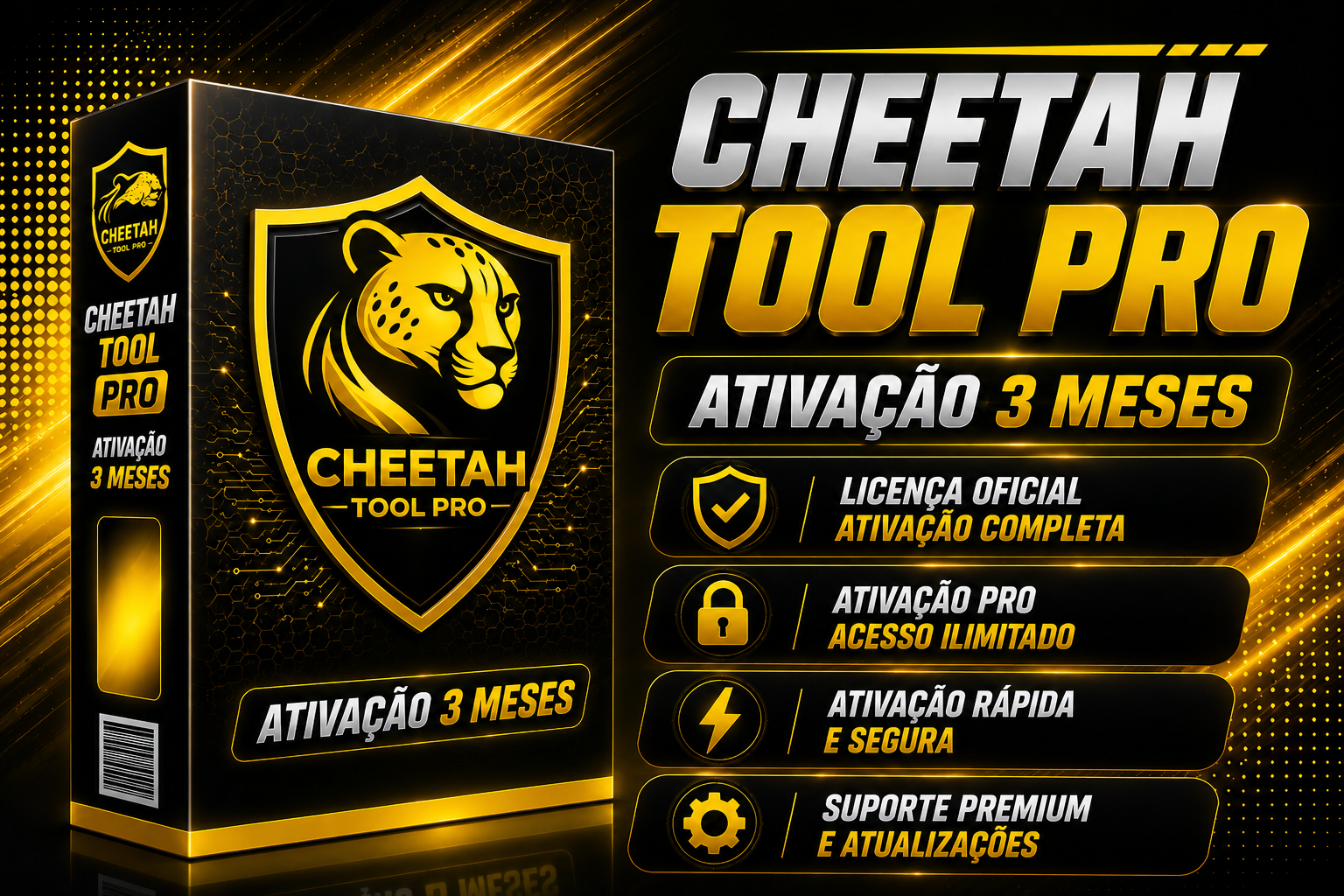 CHEETAH TOOL PRO  [ATIVAÇÃO 3 MESES ]
