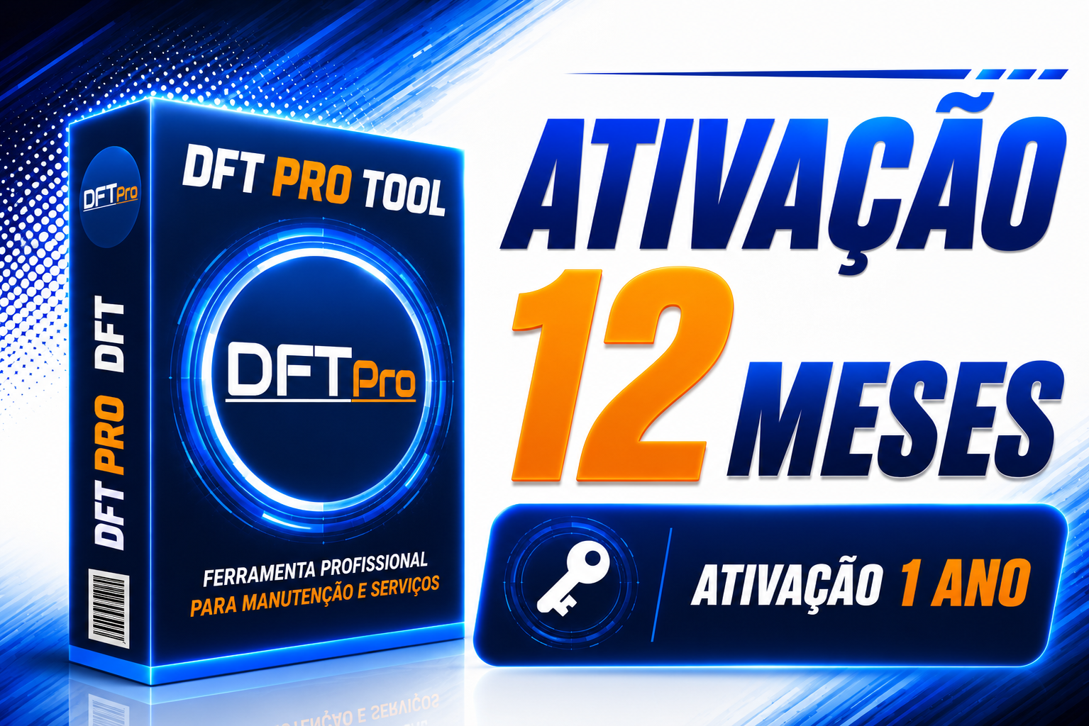 DFT PRO TOOL ( CONTA EXISTENTE ) [ ATIVAÇÃO 12 MESES ]