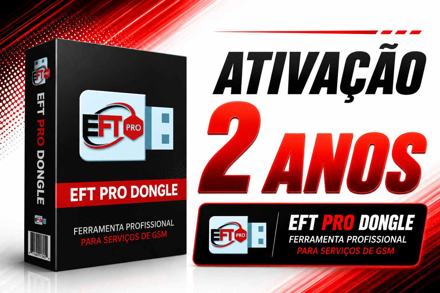 EFT DONGLE [ ATIVAÇÃO 2 ANOS]