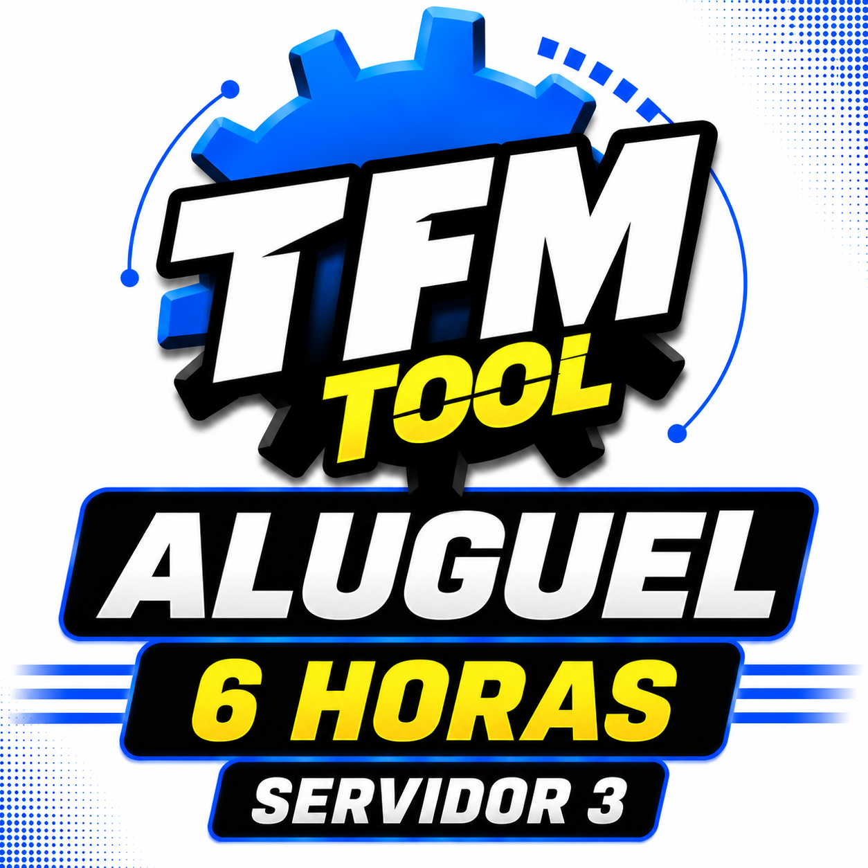 TFM TOOL - ALUGUEL POR 6 HORAS [ SERVIDOR 3 ]