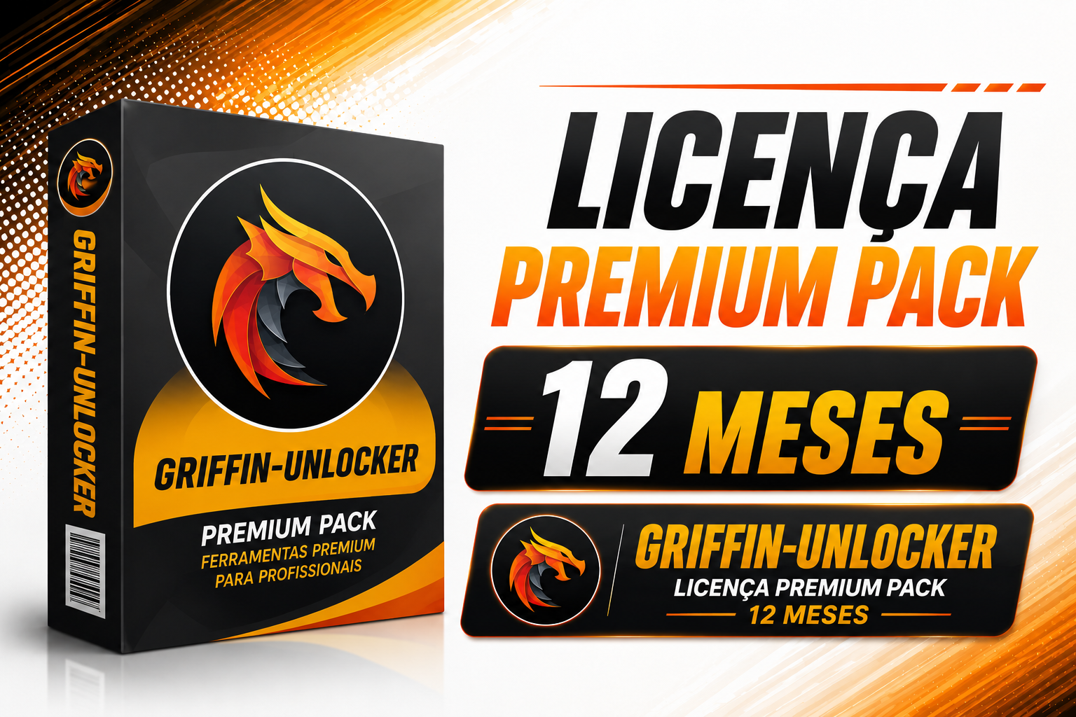 GRIFFIN UNLOCKER TOOL EXTRA PACK  [ ATIVAÇÃO 12 MESES ] (CONTA NOVA)