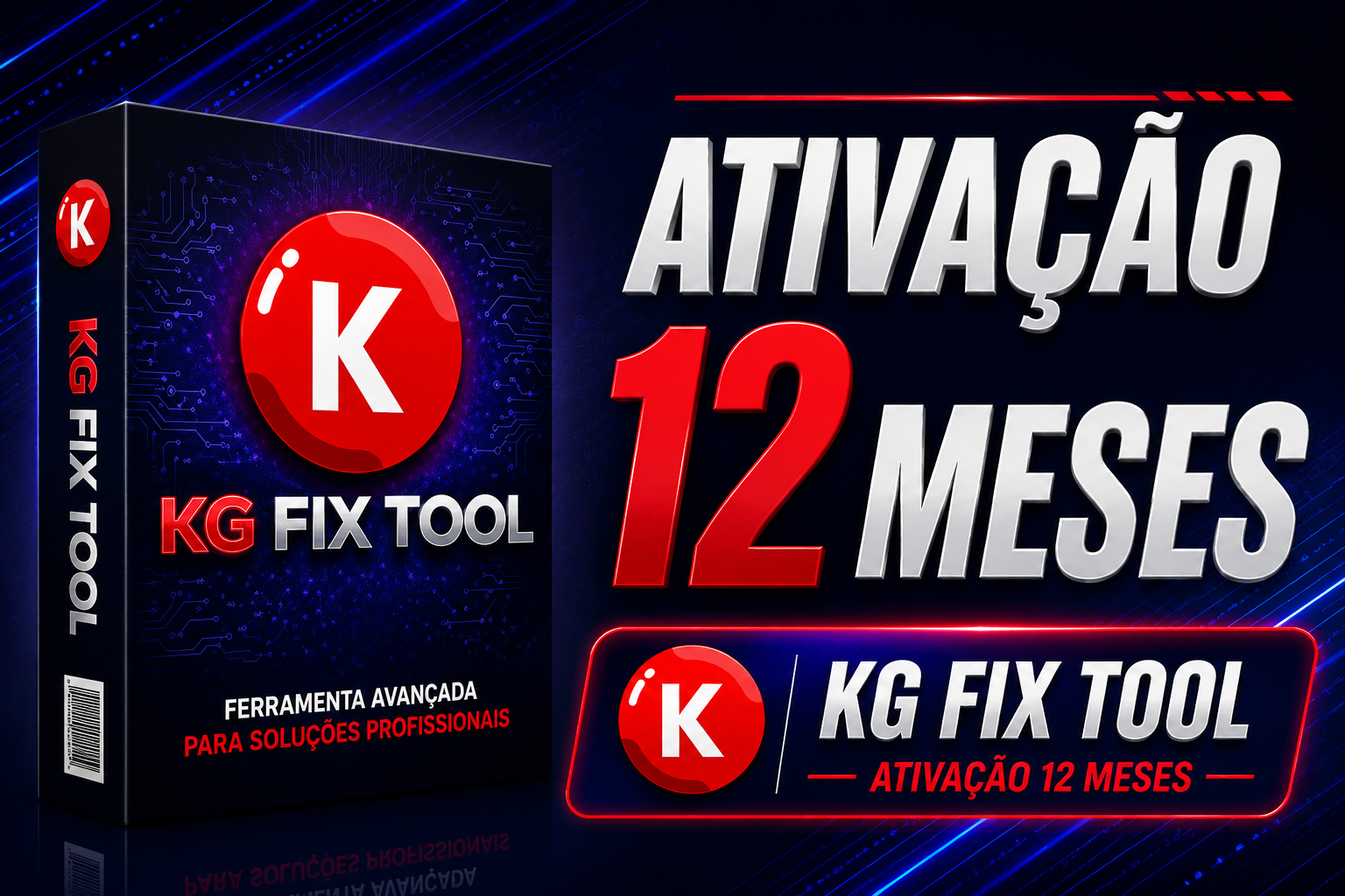 KGFIX TOOL [ ATIVAÇÃO 12 MESES ]