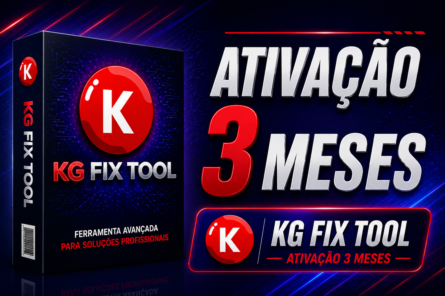 KGFIX TOOL [ ATIVAÇÃO 3 MESES ]