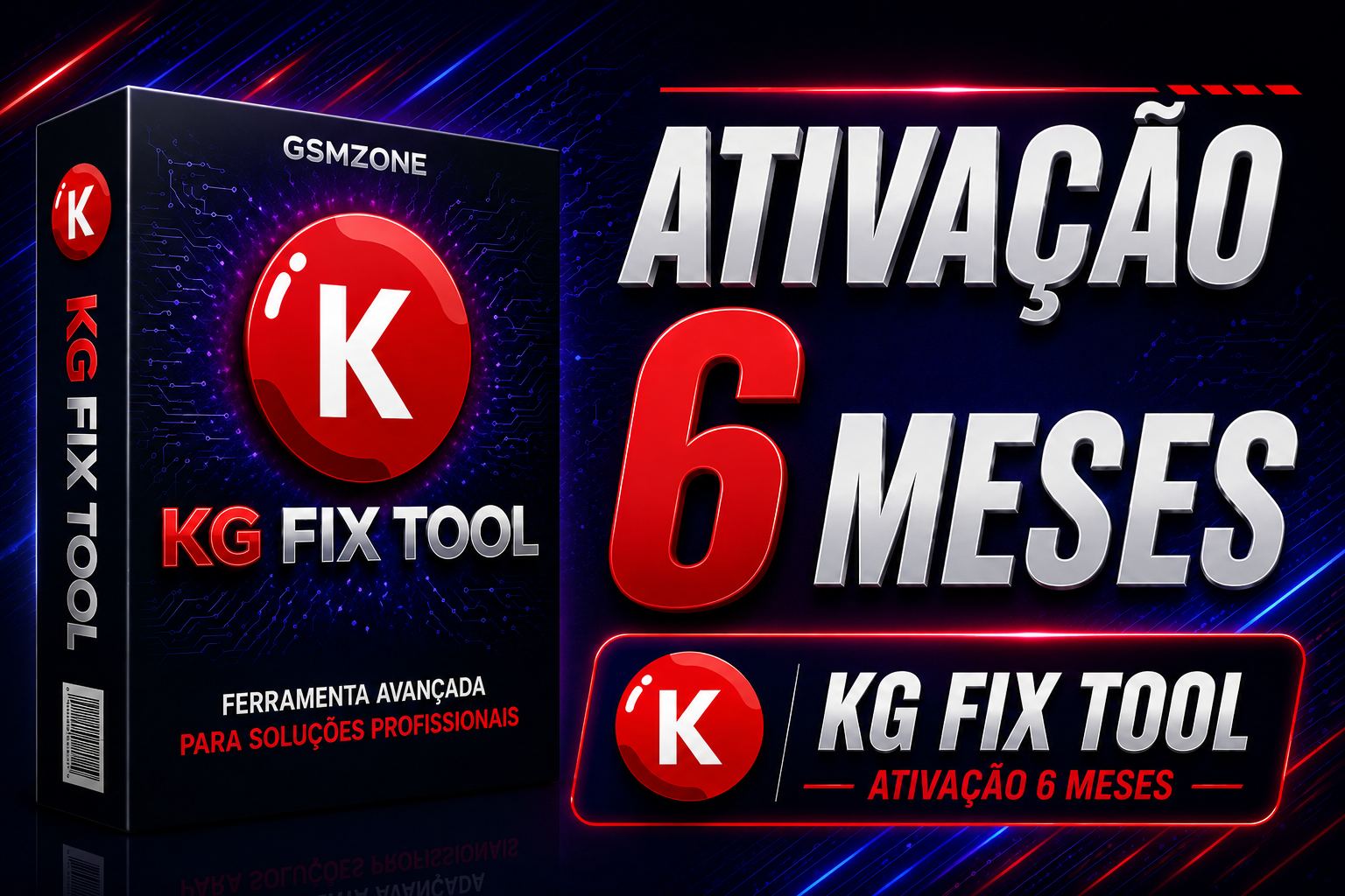 KGFIX TOOL [ ATIVAÇÃO 6 MESES ]