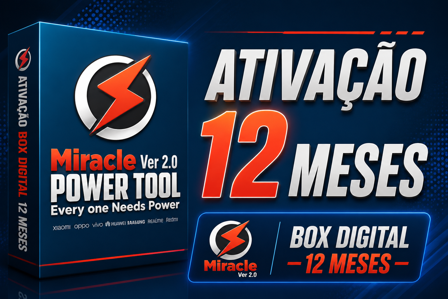MIRACLE POWER TOOL - [ ATIVAÇÃO 12 MESES ]