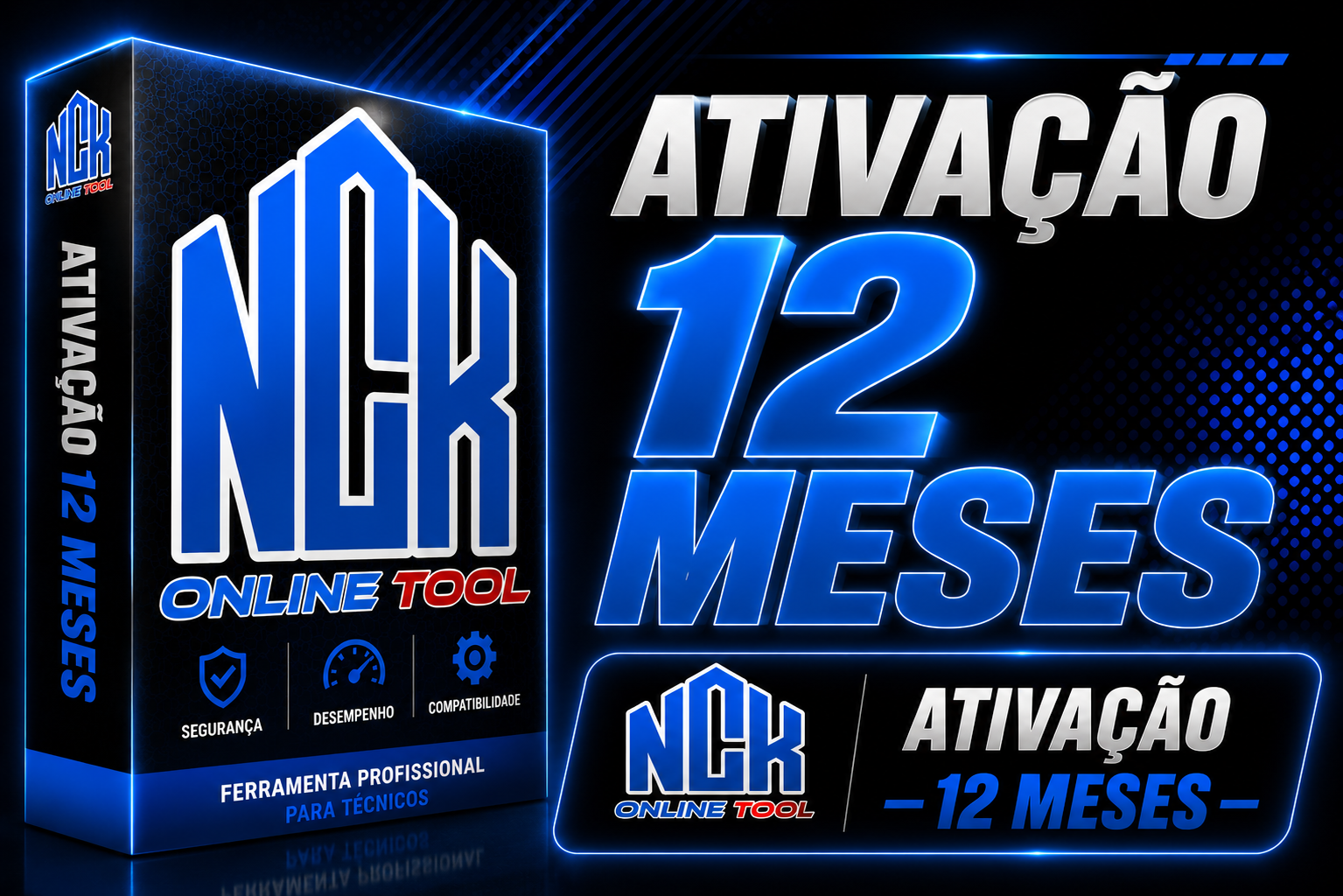 NCK ONLINE TOOL [ ATIVAÇÃO 1 ANO ]