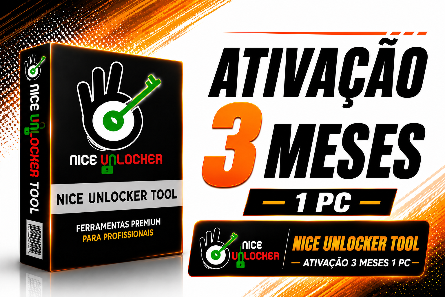 NICE UNLOCKER TOOL [ ATIVAÇÃO 3 MESES / 1PC ]