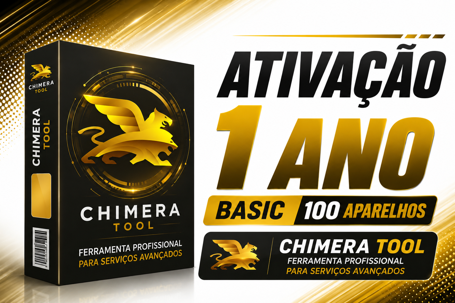 CHIMERA TOOL - [BASIC 1 ANO / 100 APARELHOS ]