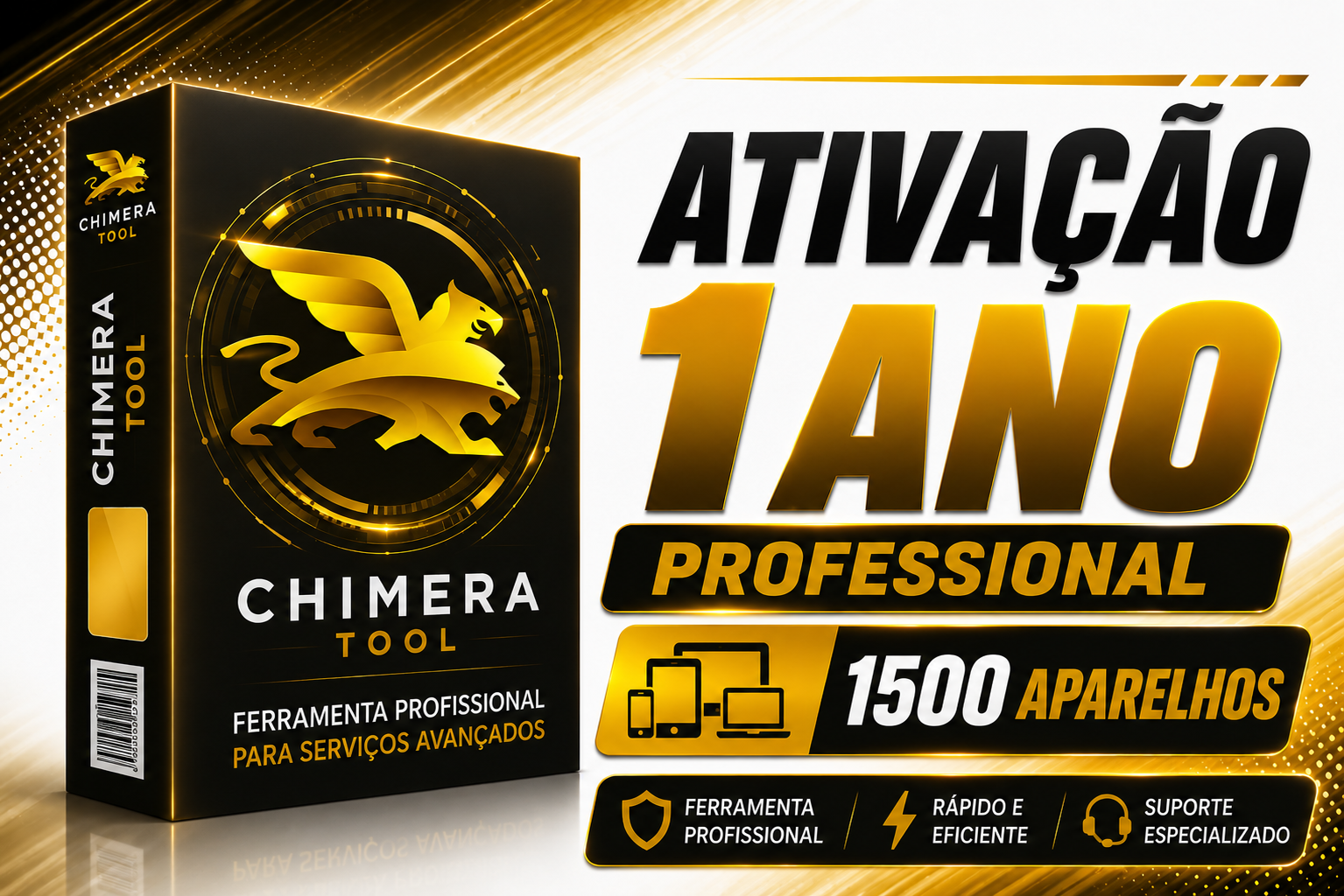 CHIMERA TOOL - [ PROFESSIONAL 1 ANO / 1500 APARELHOS ]