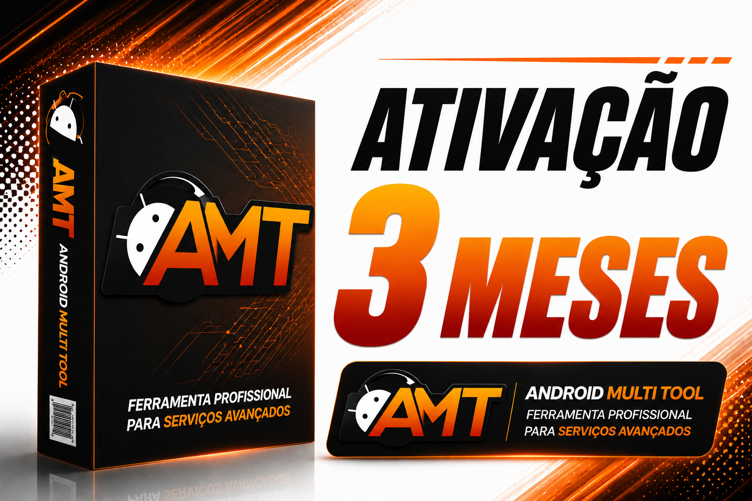 AMT - ANDROID MULTI TOOL [ ATIVAÇÃO 3 MESES ]