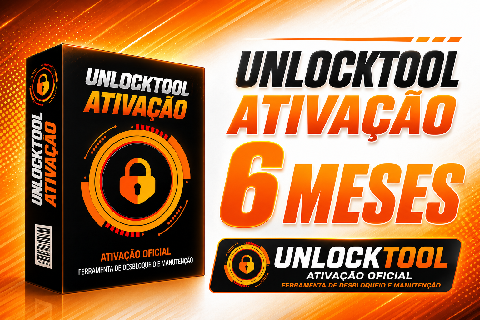 UNLOCKTOOL [ ATIVAÇÃO | RENOVAÇÃO /  6 MESES ]